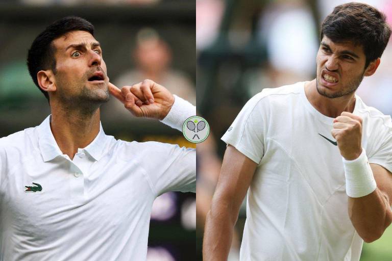 Carlos Alcaraz, Novak Djokovic y el peso de la historia