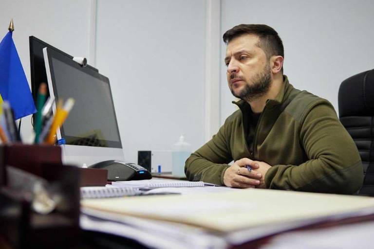 Zelensky dirigirá video mensaje a legisladores de la Cámara de Diputados
