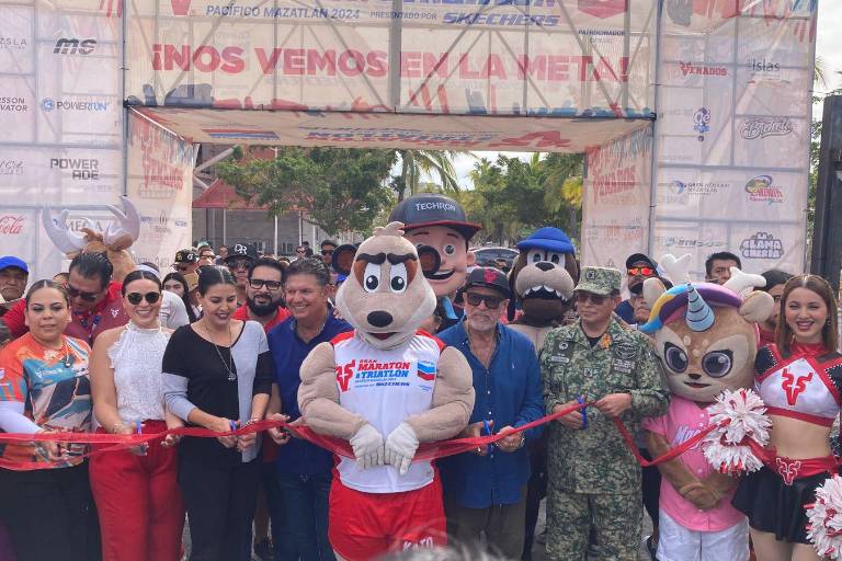 Inauguran Expo Deportiva del Gran Maratón y Triatlón Mazatlán 2024