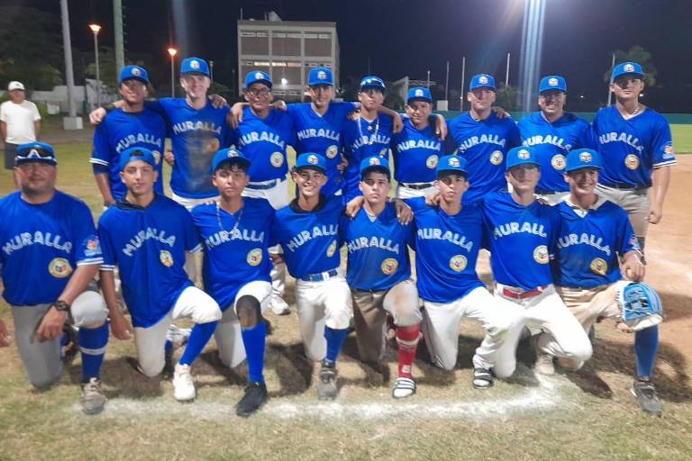 Asume Liga Muralla primer lugar en la Liga de Beisbol Juvenil Nuevos Valores Imdem