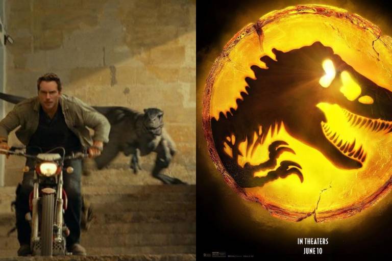 Chris Pratt sorprende en el primer tráiler de ‘Jurassic World Dominion’