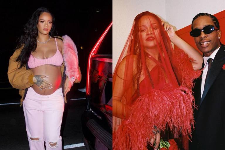 Rihanna se estrena como mamá