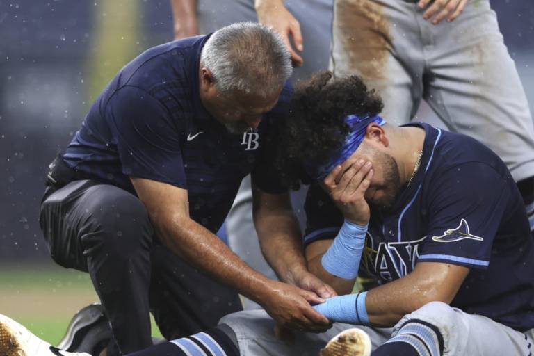 Jonathan Aranda a la lista de lesionados de los Rays