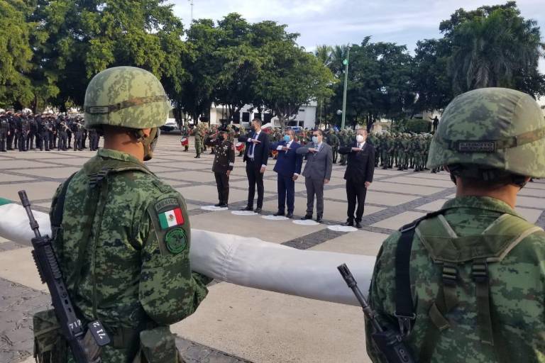 Conmemoran el 157 aniversario de la Batalla de San Pedro y el 206 aniversario luctuoso de Morelos, en Culiacán