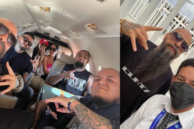 Babo y Cartel de Santa ayudan a joven a cortar mangos de la calle