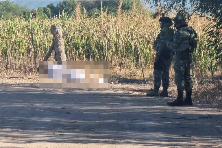 Localizan un cuerpo envuelto en El Carrizalejo, en Sanalona