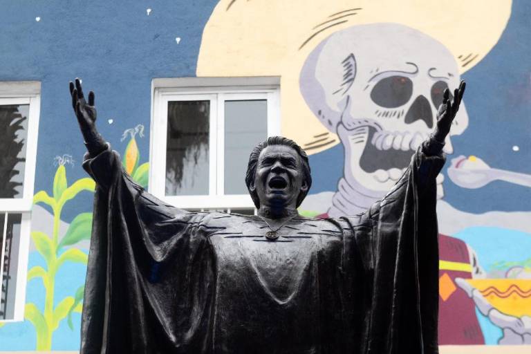 Inmortalizan a Chavela Vargas en la Plaza Garibaldi