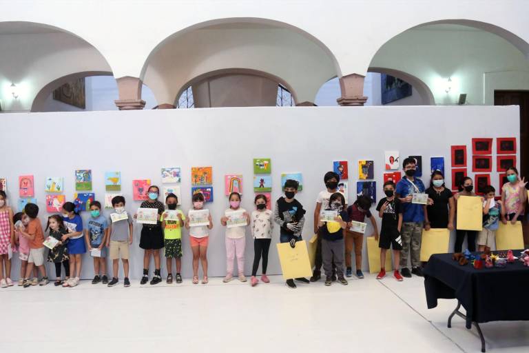 Culmina con exposición y entrega de diplomas el taller de Pascua ‘Reencuentro con el arte’