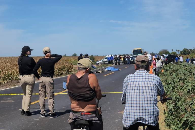 Muere adulto mayor tras ser atropellado en su bicicleta, en Navolato