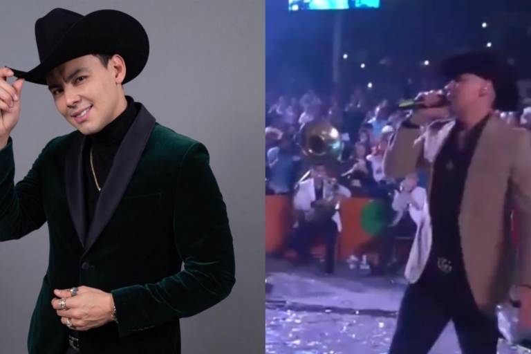 En pleno concierto ‘El Yaki’ encara a fan que le lanzó un botellazo