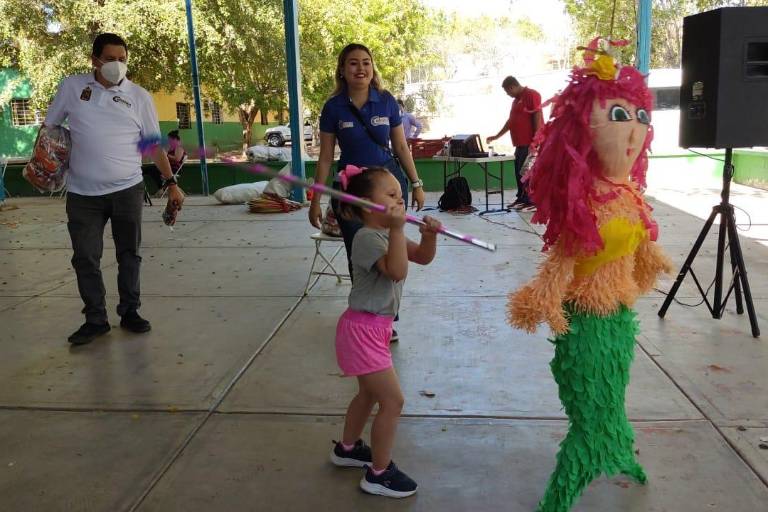 Imdec celebra con niños y niñas de Sanalona su día