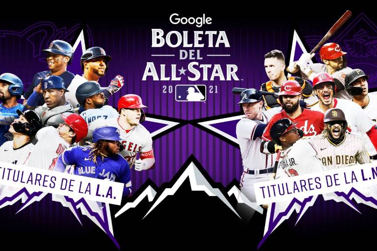 Grandes Ligas da a conocer rósteres completos para el Juego de Estrellas 2021