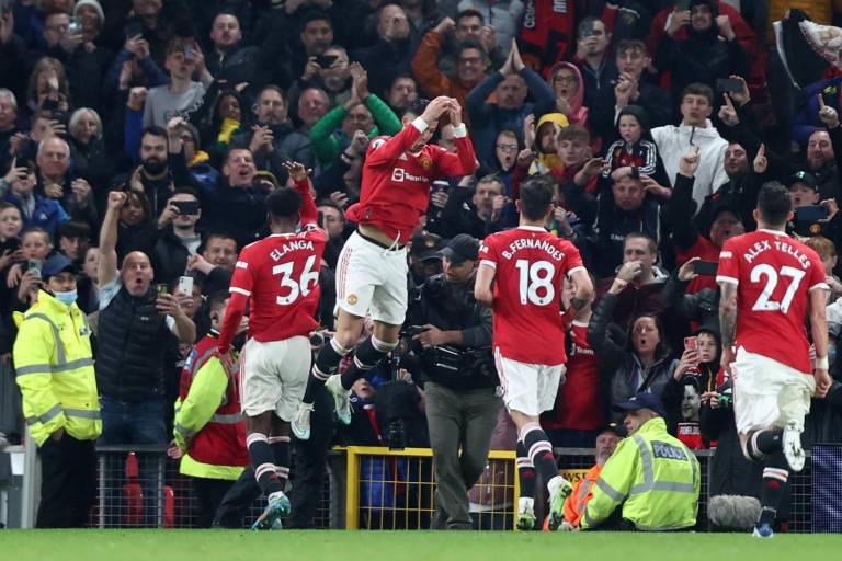 Manchester United goleó al Brentford y se afianza en puestos de Europa League