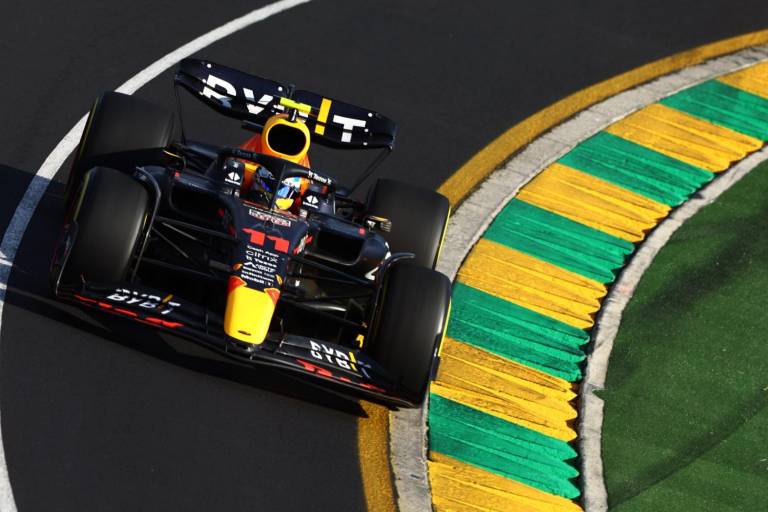 Checo Pérez es segundo en el Gran Premio de Australia