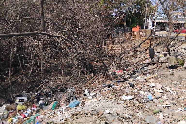 Entre basura e invasiones, el Estero del Infiernillo continúa en malas condiciones