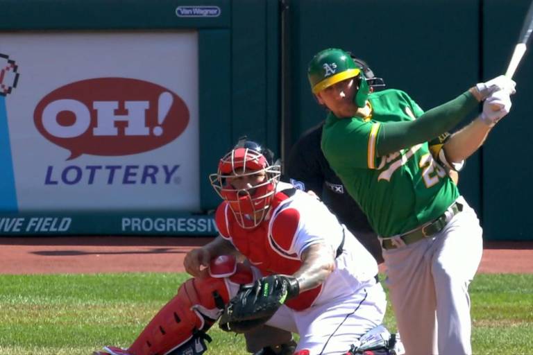 Stephen Piscotty, a la lista de lesionados por esguince en la muñeca