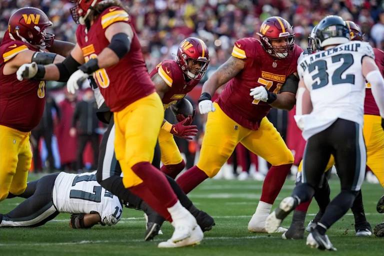 Commanders remonta a Eagles, y elimina a Dallas y 49ers