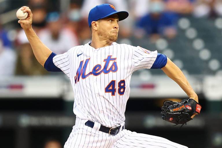 Jacob deGrom haría próxima salida por los Mets