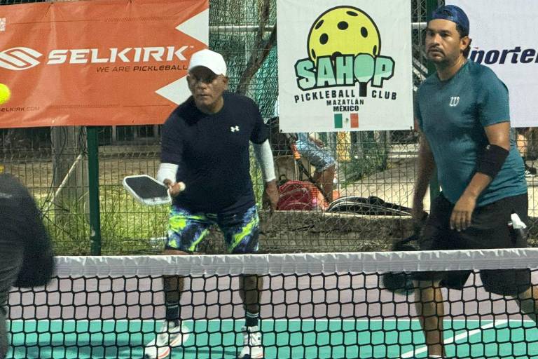 Partidos disputados se viven en inicio de Pickleball Sinaloa 2025