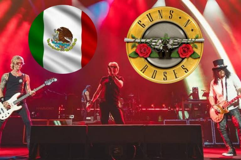 Confirma Guns N’ Roses su regreso a México