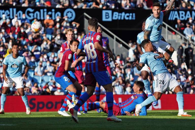 Barcelona desperdicia una ventaja de 3-0 y termina empatando con el Celta