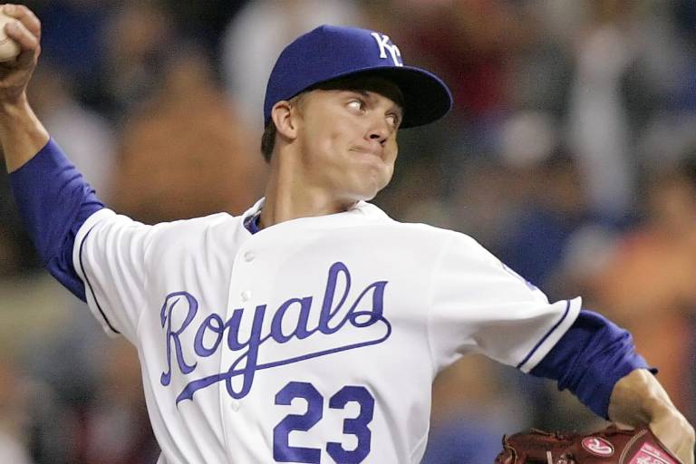 Histórico: Greinke por Reales de Kansas City en el Día Inaugural