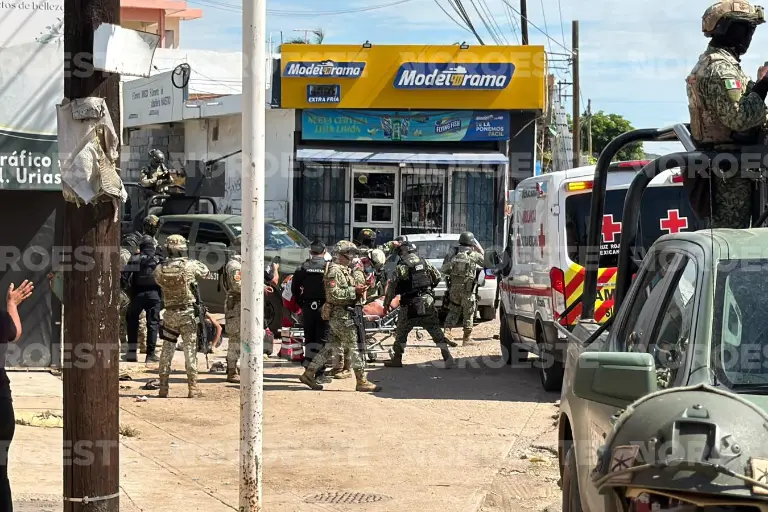 Brayan fue detenido junto a otro joven tras una persecución con elementos del Ejército en la Colonia Urías.