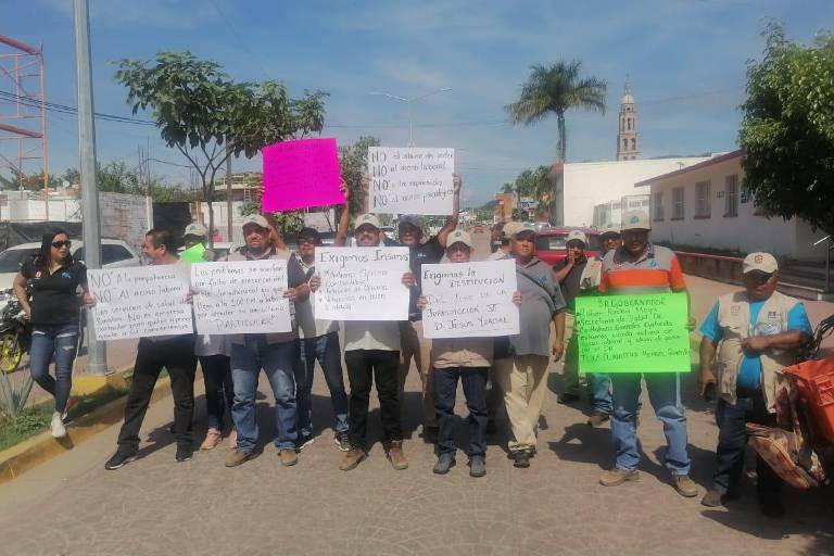 Protesta personal de Salud en Rosario contra Jurisdicción Sanitaria