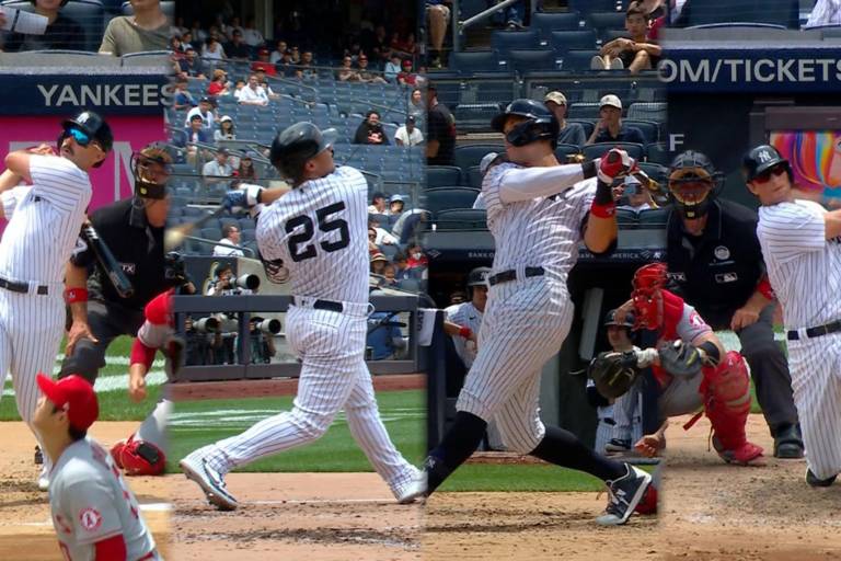 Yanquis le caen a Shohei Ohtani y se llevan el primero de la doble cartelera