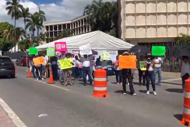 Trabajadores del Poder Judicial suman cuatro días de protestas