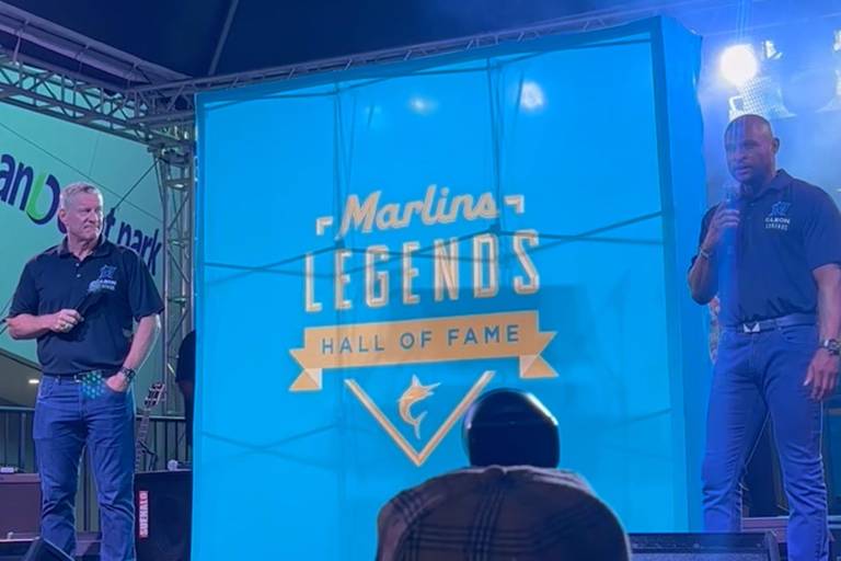 Cuatro ganadores de la Serie Mundial son los primeros elegidos al Salón de la Fama de los Marlins