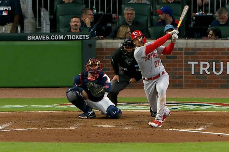 Rojos le abollan la corona a Bravos de Atlanta