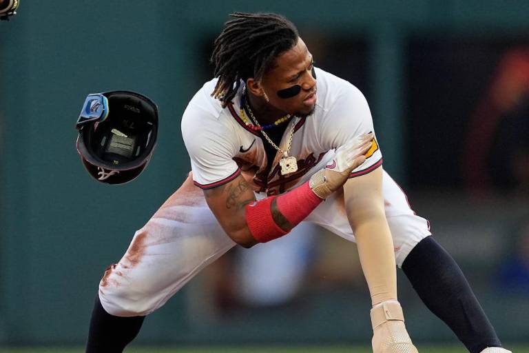 Ronald Acuña hace historia con estafada 190 y Bravos hunde a Marlins