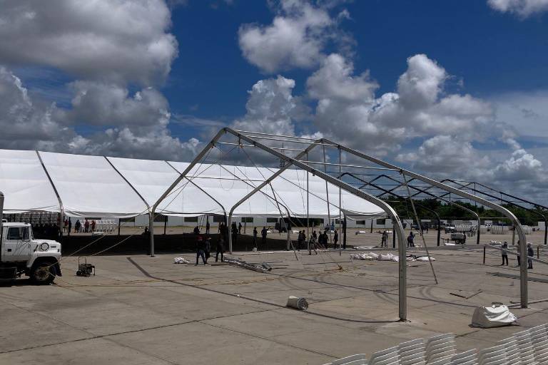 Alistan instalaciones para recibir a Claudia Sheinbaum en Mazatlán