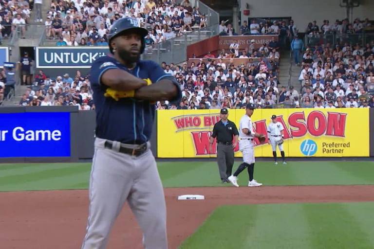 Jonrón de Arozarena no basta y Rays cae ante Yanquis