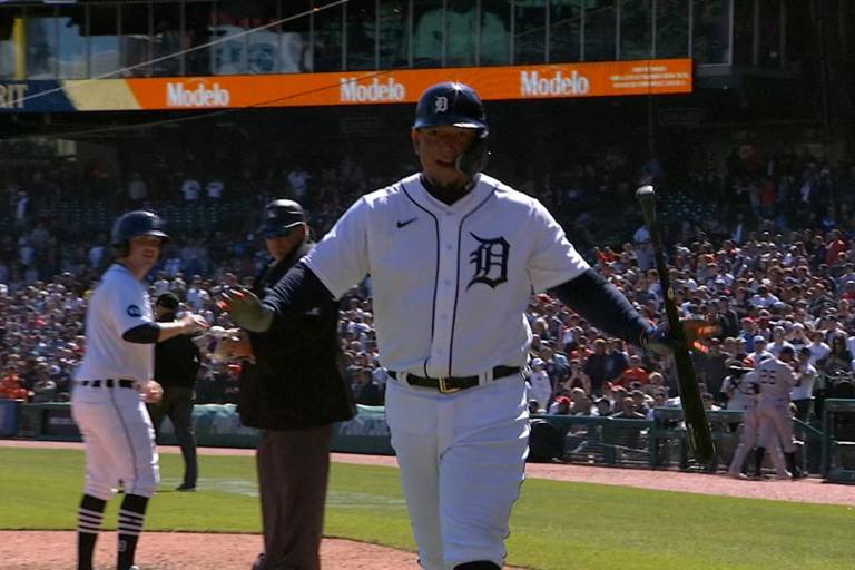 Miguel Cabrera sigue en 2 mil 999 hits, pero Tigres blanquean a Yanquis