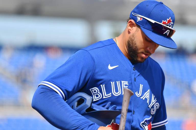 George Springer estaría más cerca de su debut con los Azulejos