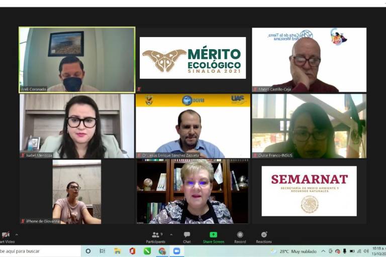 Premio Estatal al Mérito Ecológico Sinaloa 2021 ya tiene ganadores