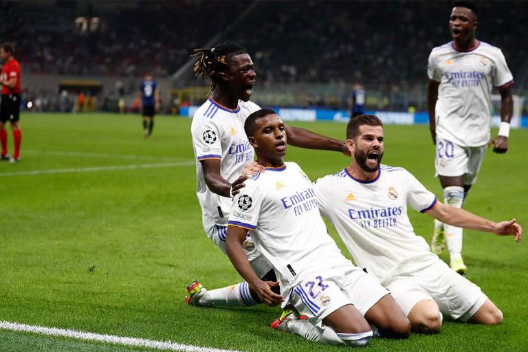 Rodrygo derrumba el muro del Inter de Milán en San Siro y da triunfo al Real Madrid
