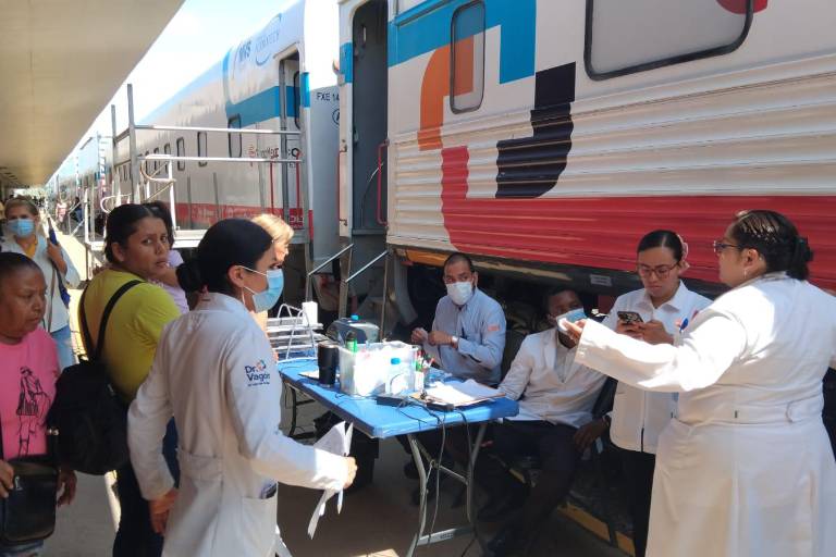 Arranca en Mazatlán jornada de atención de ‘El tren de la Salud’ en Mazatlán