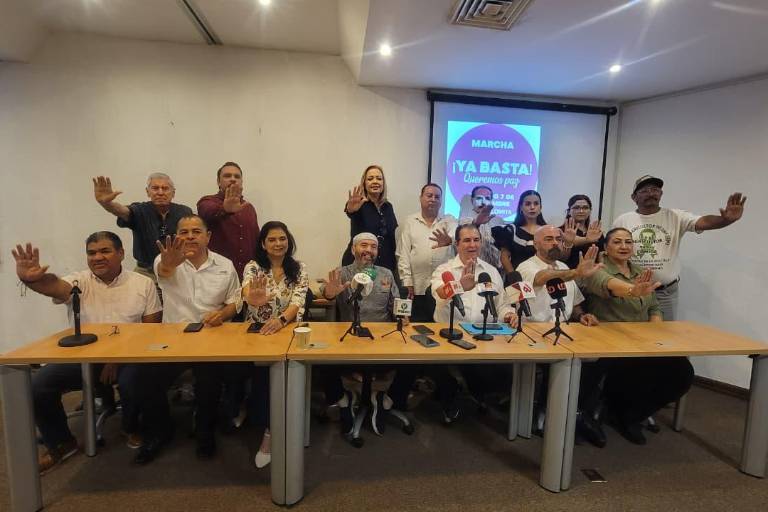 Sociedad civil convoca a marcha ‘Ya basta, queremos paz’, por un año bajo ola de violencia