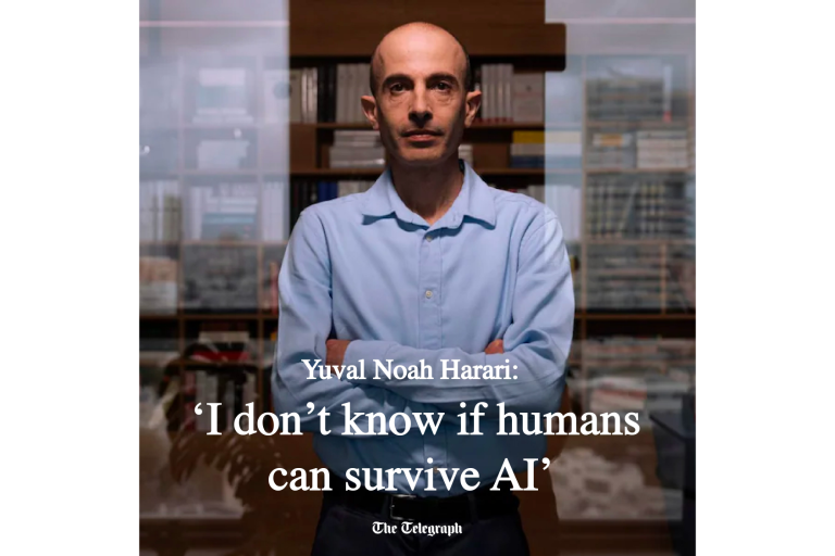 Si la IA se apodera de la conversación, se acabó la democracia: Harari