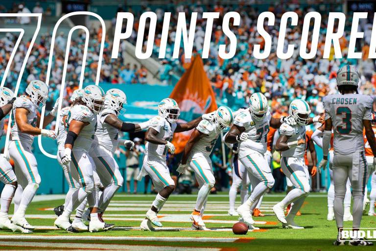 Aplastante victoria de Miami Dolphins sobre Denver Broncos