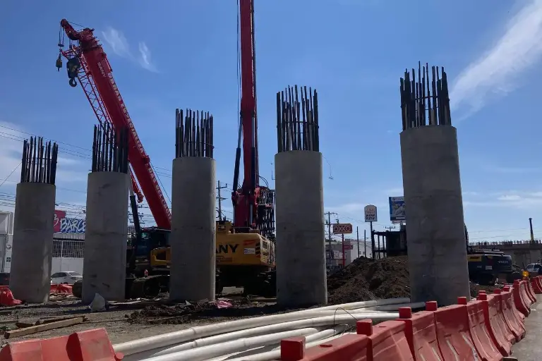 Destacan avance en construcción de puente en salida norte de Mazatlán