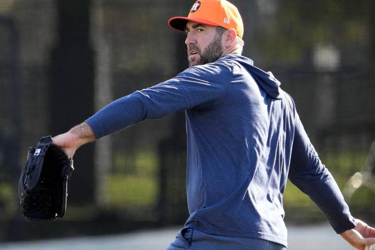 Justin Verlander hace ‘unos 60’ tiros en nueva sesión de bullpen