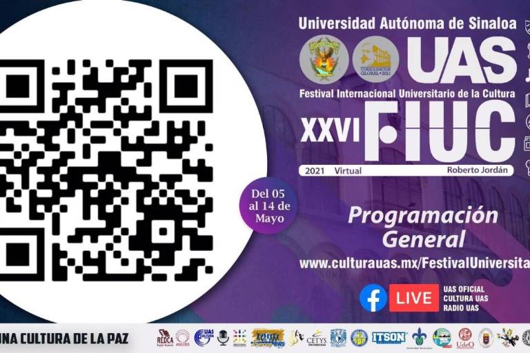 Del 5 al 14 de mayo, la UAS llevará a cabo el XXVI Festival Internacional Universitario de la Cultura