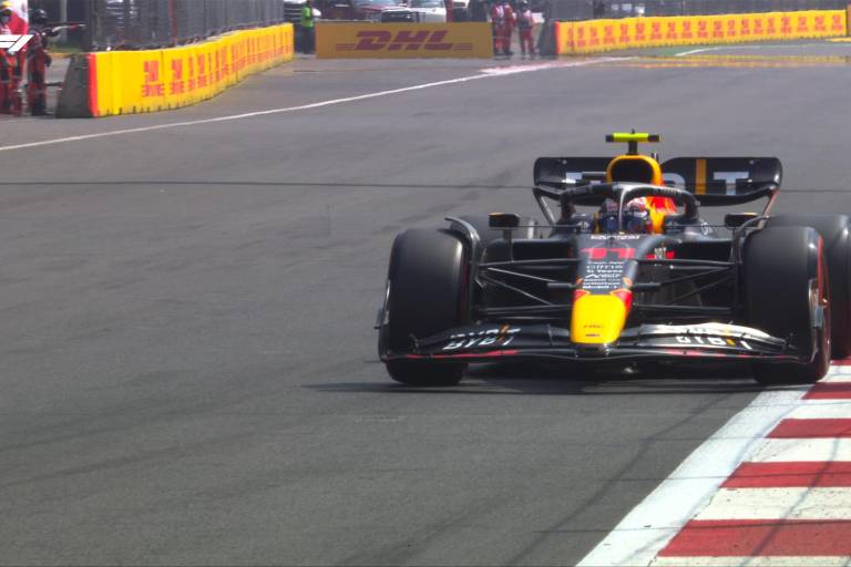 Checo Pérez queda quinto en última práctica libre del Gran Premio de México