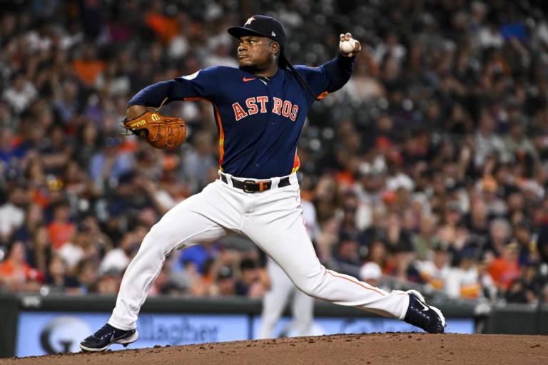 ¡Para la historia! Framber Valdez lanza juego sin hit