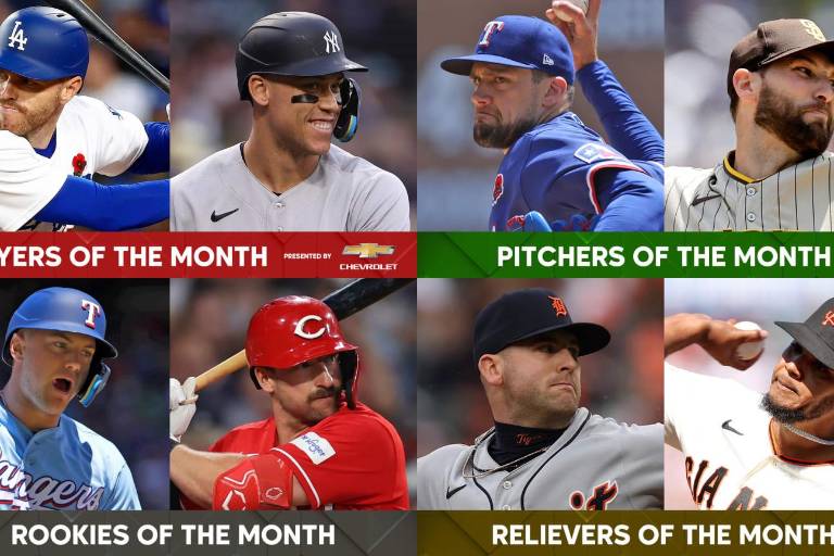 Judge, Doval y Freeman entre los premiados de mayo