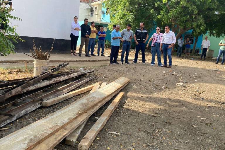 Supervisa Alcalde las obras de drenaje en el Infonavit Alarcón